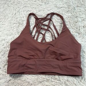 Lululemon Free To Be Moved Bra Red Dust